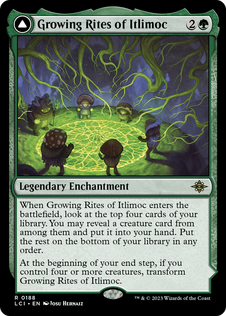 Growing Rites of Itlimoc (LCI-188) - The Lost Caverns of Ixalan - Magic The Gathering - Single Cards