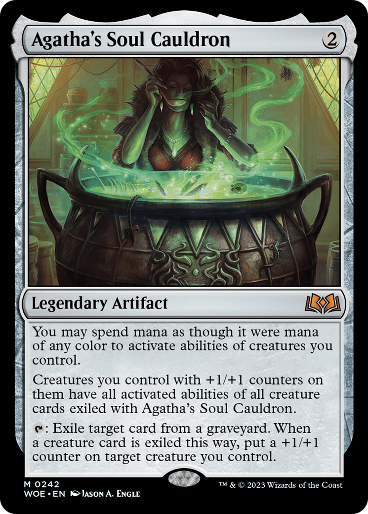 Agatha's Soul Cauldron (WOE-242) - Wilds of Eldraine - Magic The Gathering - Single Cards