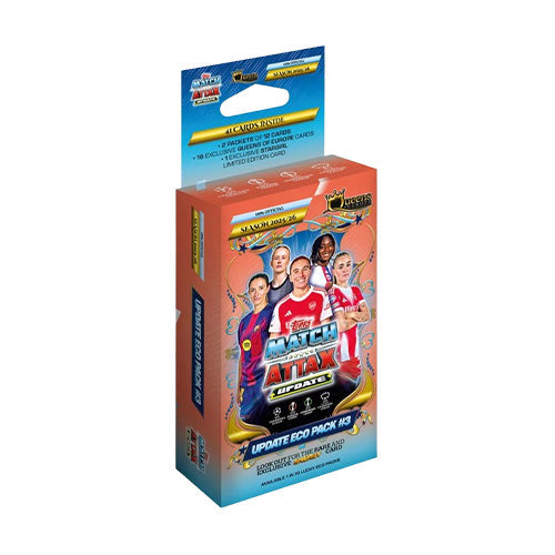 Topps UCC Match Attax Champions League 2025/2026 Edition ECO Hanger Box (Queens of Europe) - Sports Cards