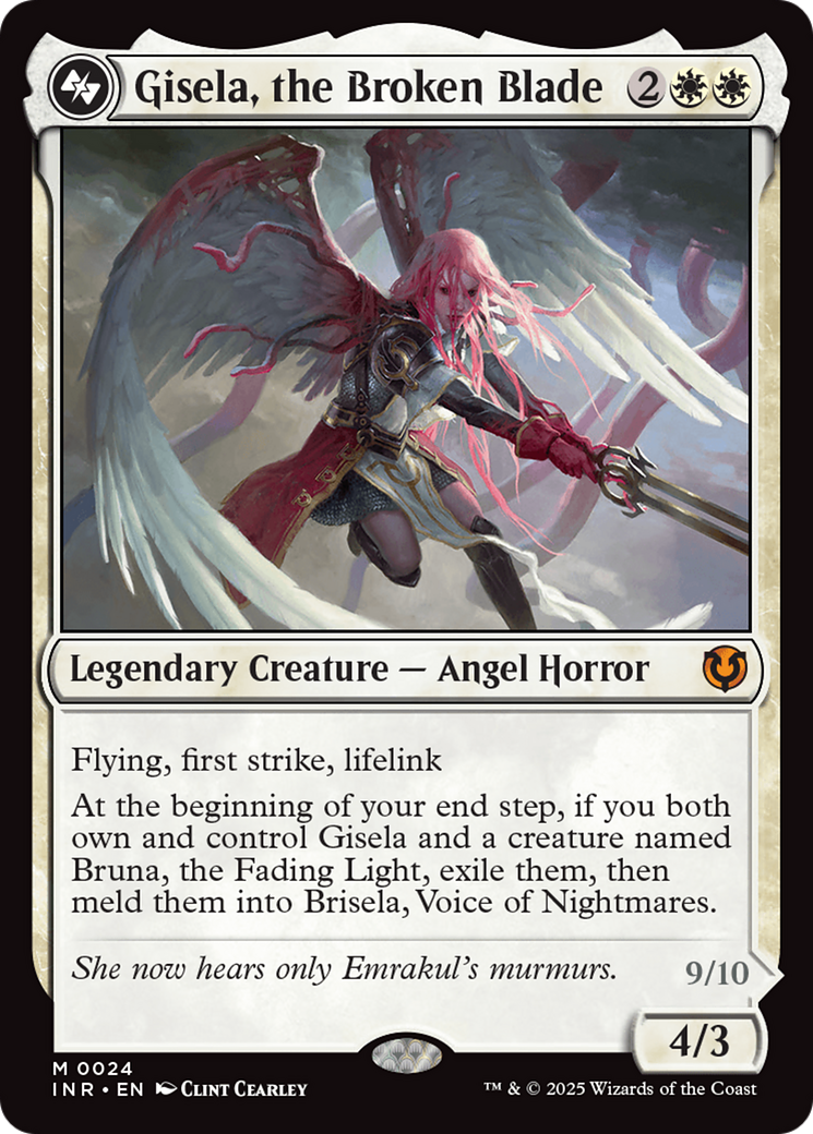 Gisela, the Broken Blade (INR-024) - Innistrad Remastered - Magic The Gathering - Single Cards