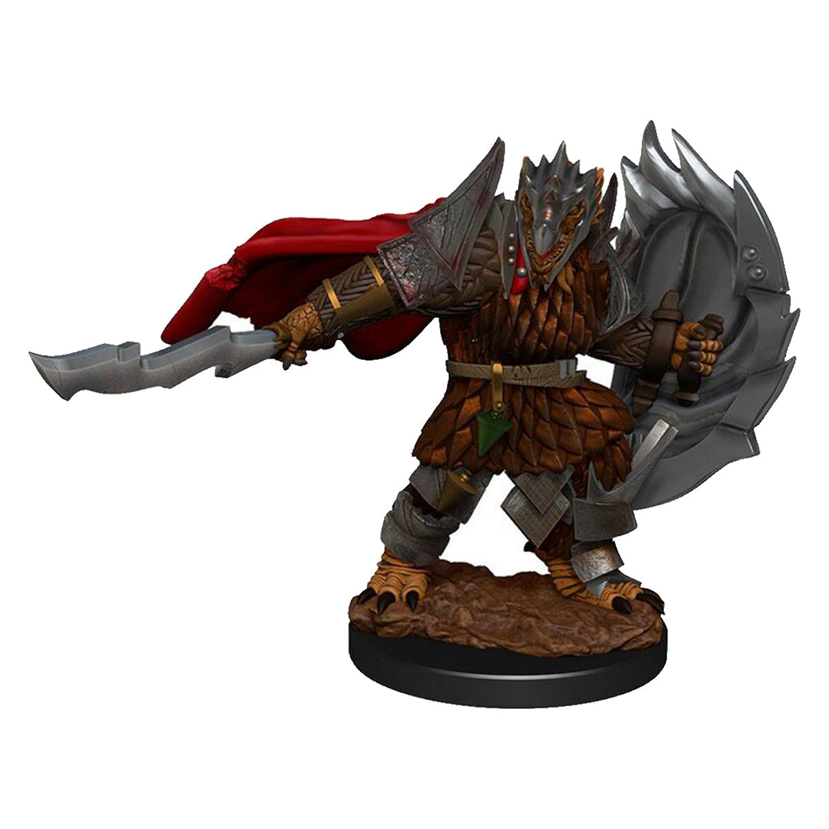 D&D Nolzurs Marvelous Unpainted Miniatures Dragonborn Fighter Male - Miniatures - 3