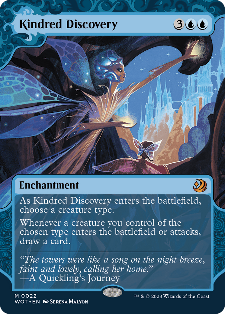 Kindred Discovery (WOT-022) - Wilds of Eldraine: Enchanting Tales - Magic The Gathering - Single Cards