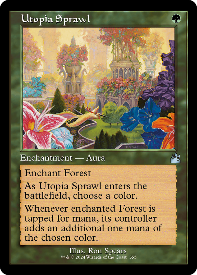 Utopia Sprawl (Retro Frame) (RVR-355) - Ravnica Remastered - Magic The Gathering - Single Cards