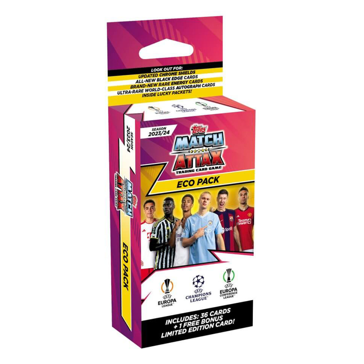 UEFA Match Attax Champions League 2023/2024 Edition Mega Booster Eco Box - Sports Cards