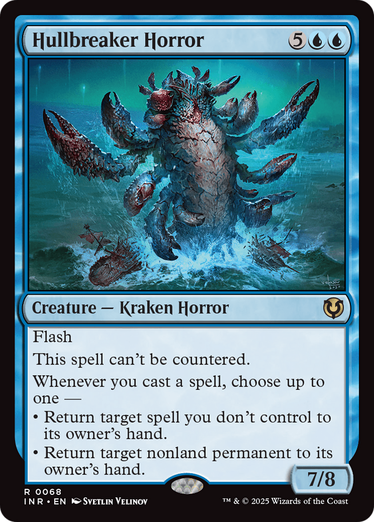 FOIL Hullbreaker Horror (INR-068) - Innistrad Remastered - Magic The Gathering - Single Cards