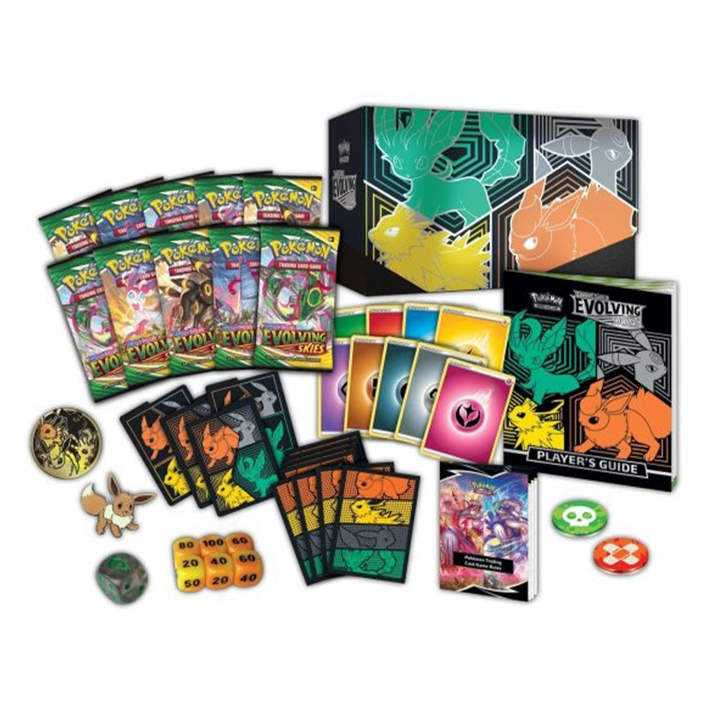 Pokemon TCG Evolving Skies Pokemon Center Elite Trainer Box Pair Set - Trading Card Games - 3