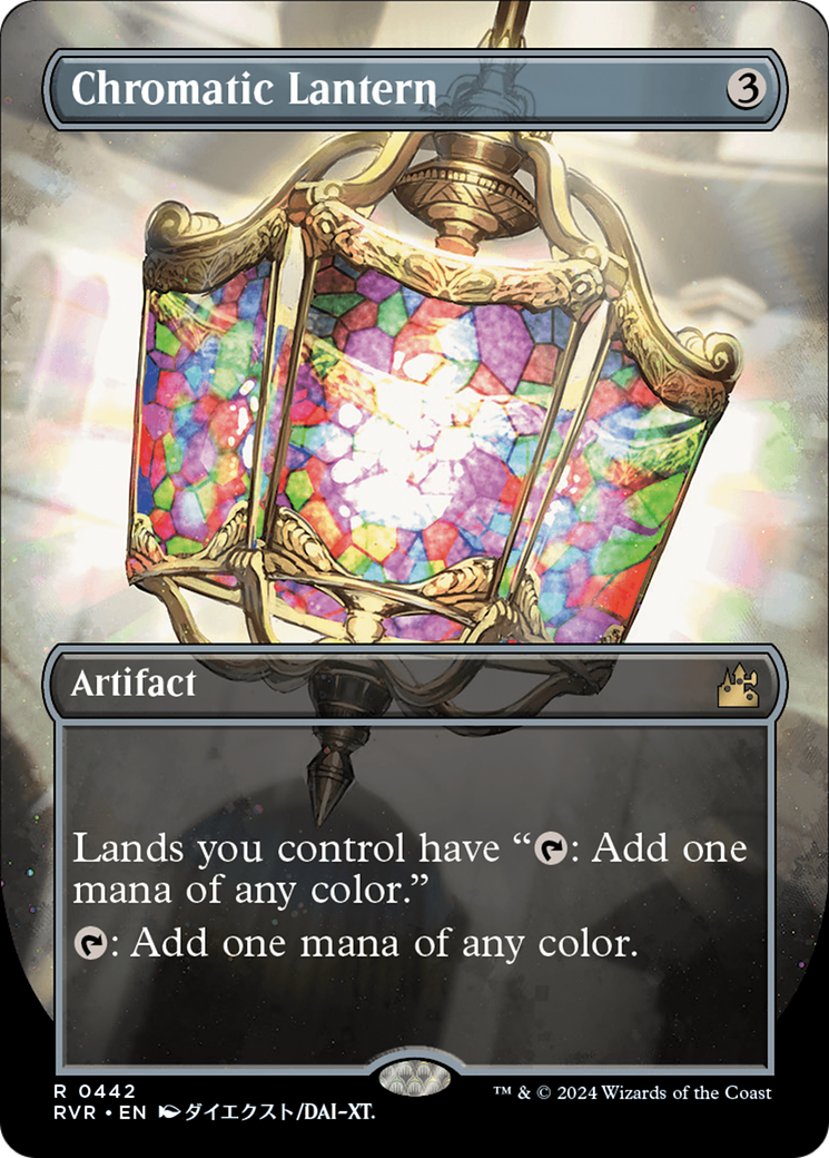Chromatic Lantern (Anime Borderless) (RVR-442) - Ravnica Remastered - Magic The Gathering - Single Cards