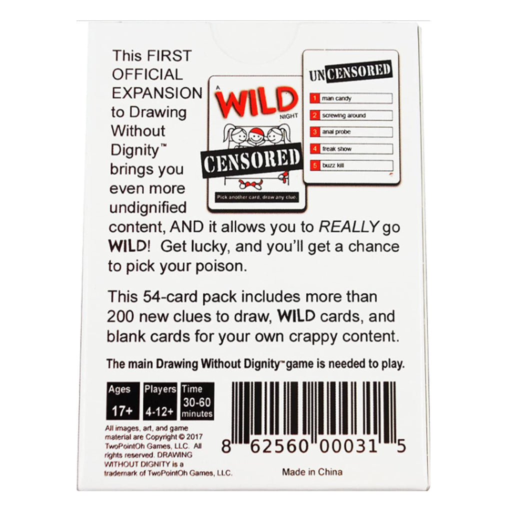 Drawing Without Dignity Expansion Pack 1 Card Game - Board Games - 2