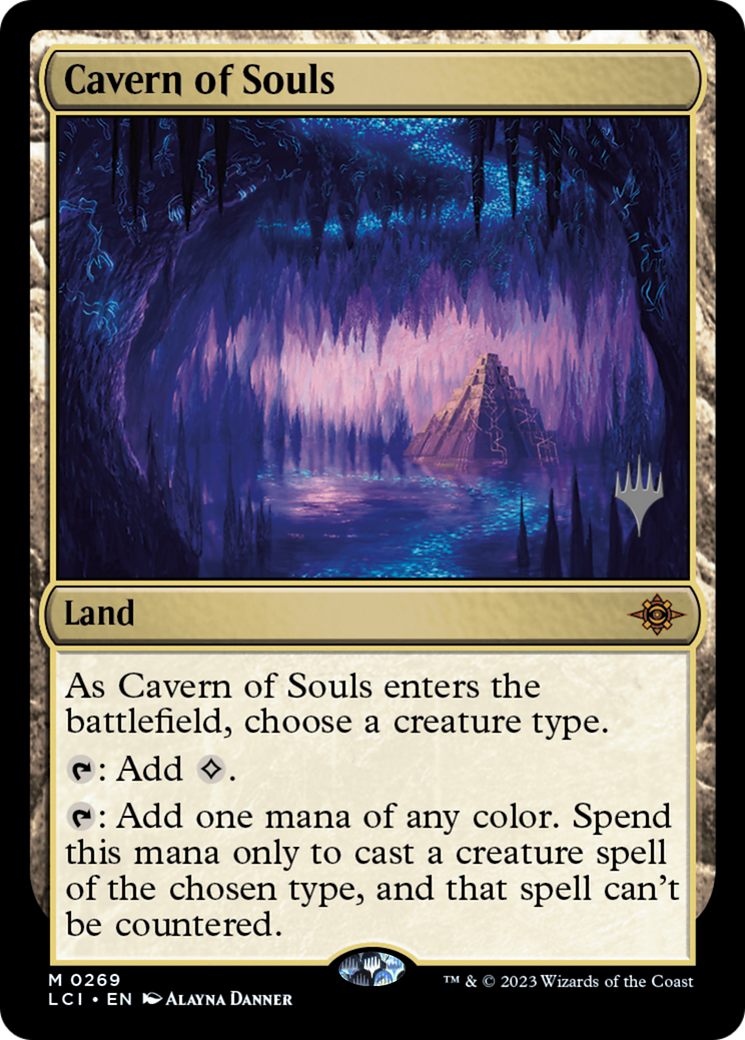 FOIL Cavern of Souls (PPLCI-269P) - The Lost Caverns of Ixalan Promos - Magic The Gathering - Single Cards