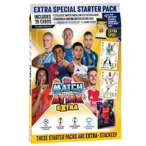 Match Attax EXTRA UEFA Champions League 2024/2025 Edition Starter Pack - Sports Cards
