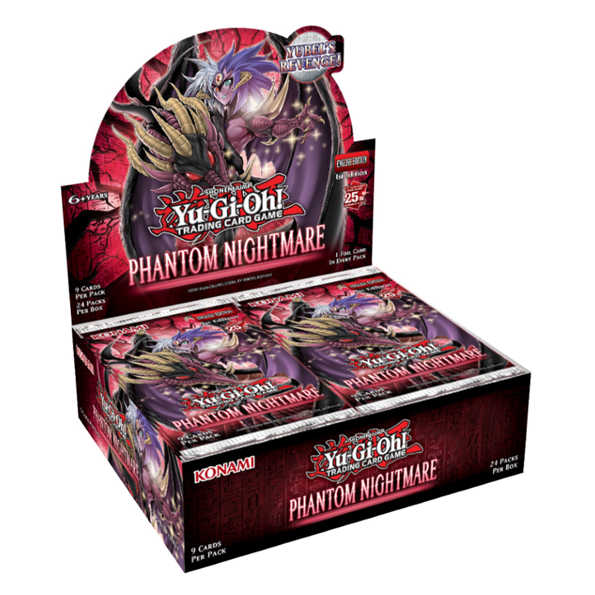 YuGiOh! - Phantom Nightmare Booster Box - Trading Card Games