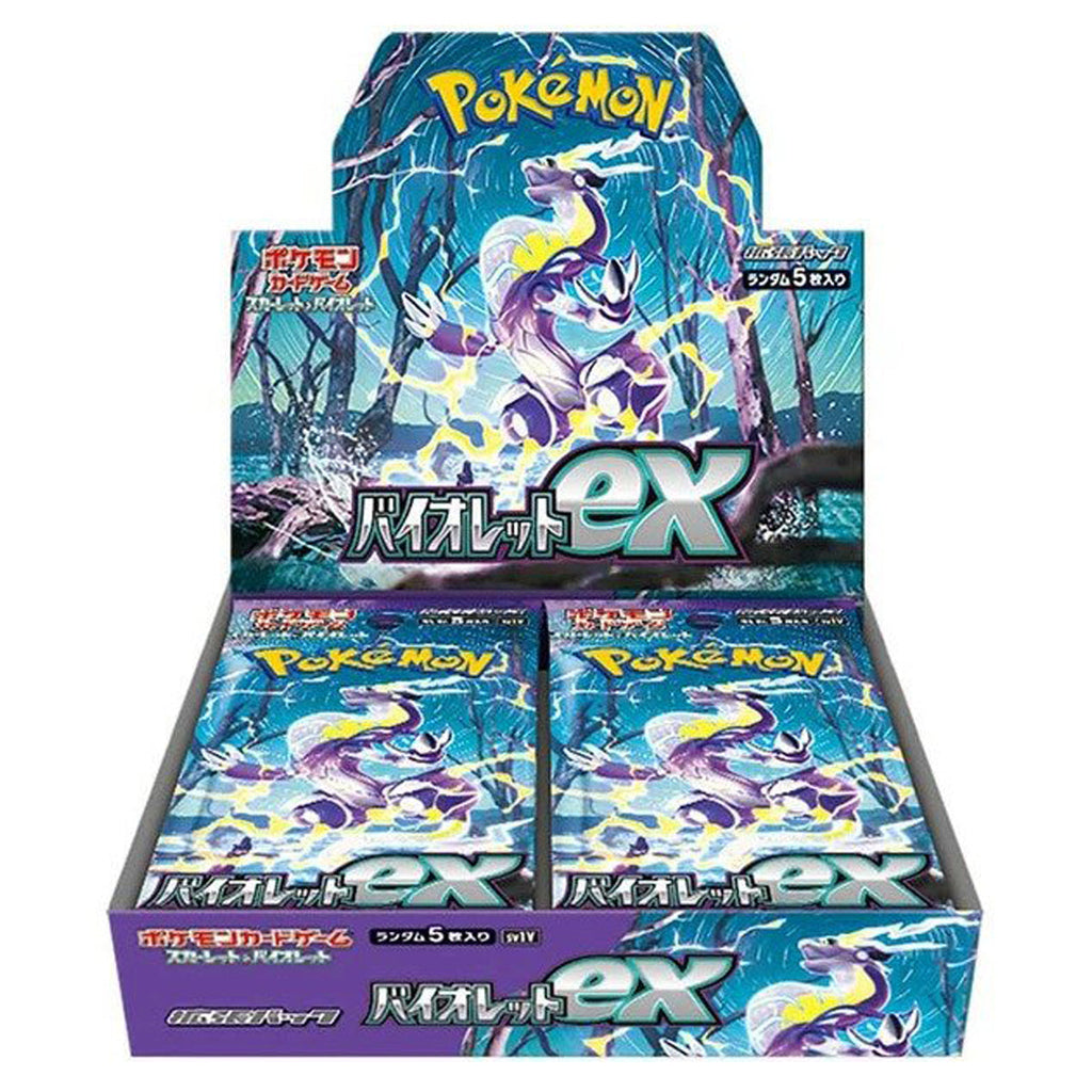 Pokemon Scarlet & Violet Violet ex Booster Box SV1V Japanese - Trading Card Games