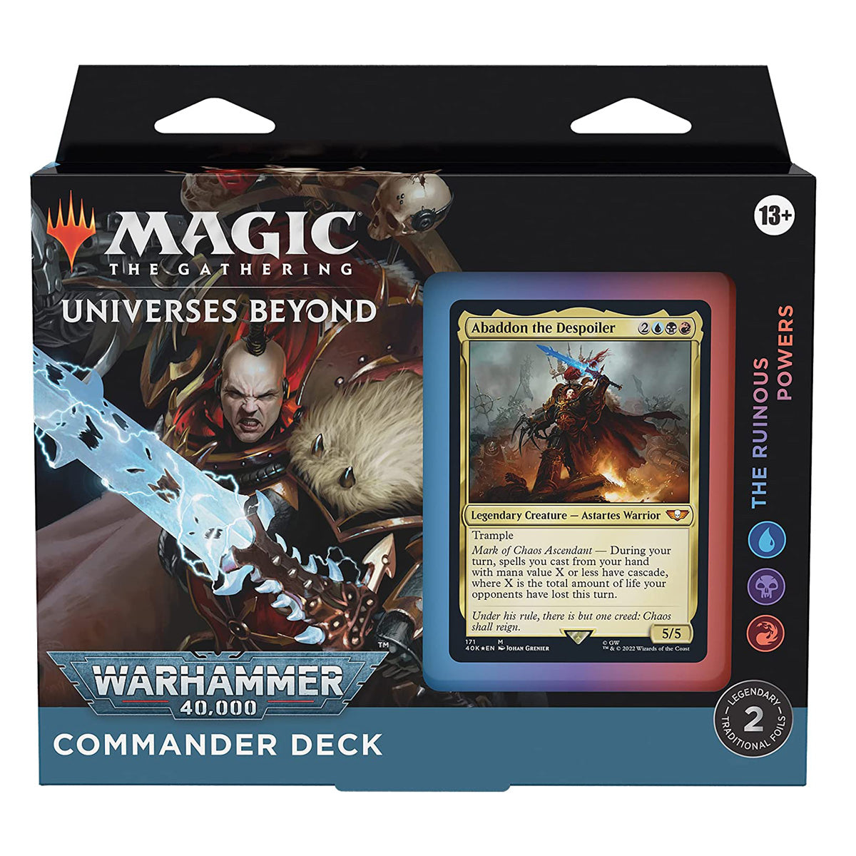 Magic Warhammer 40K Universes Beyond Commander Decks Regular Edition (Set of 4) - Trading Card Games - 3