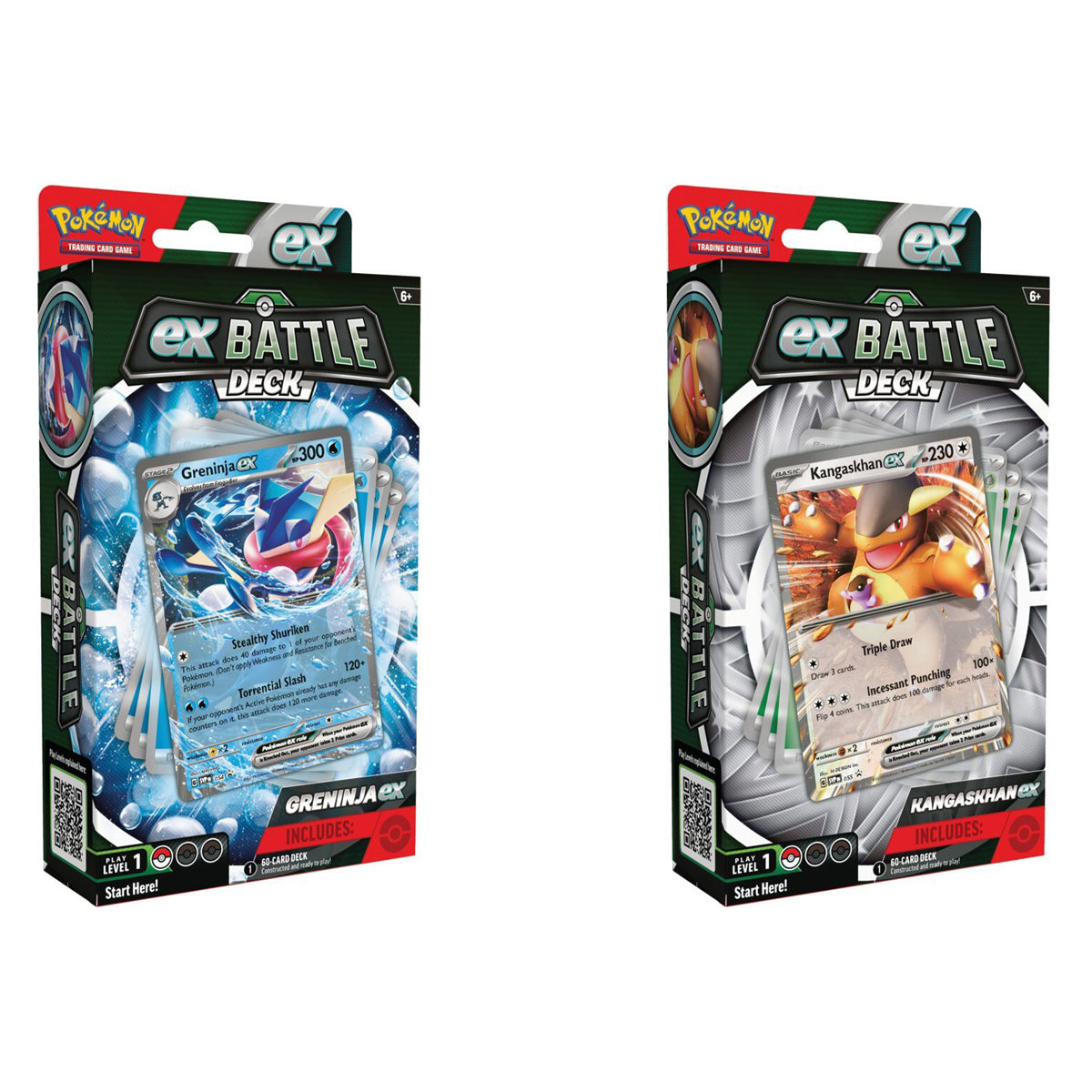 Kangaskhan & Greninja ex Battle Decks (Pair) POKEMON TCG - Trading Card Games