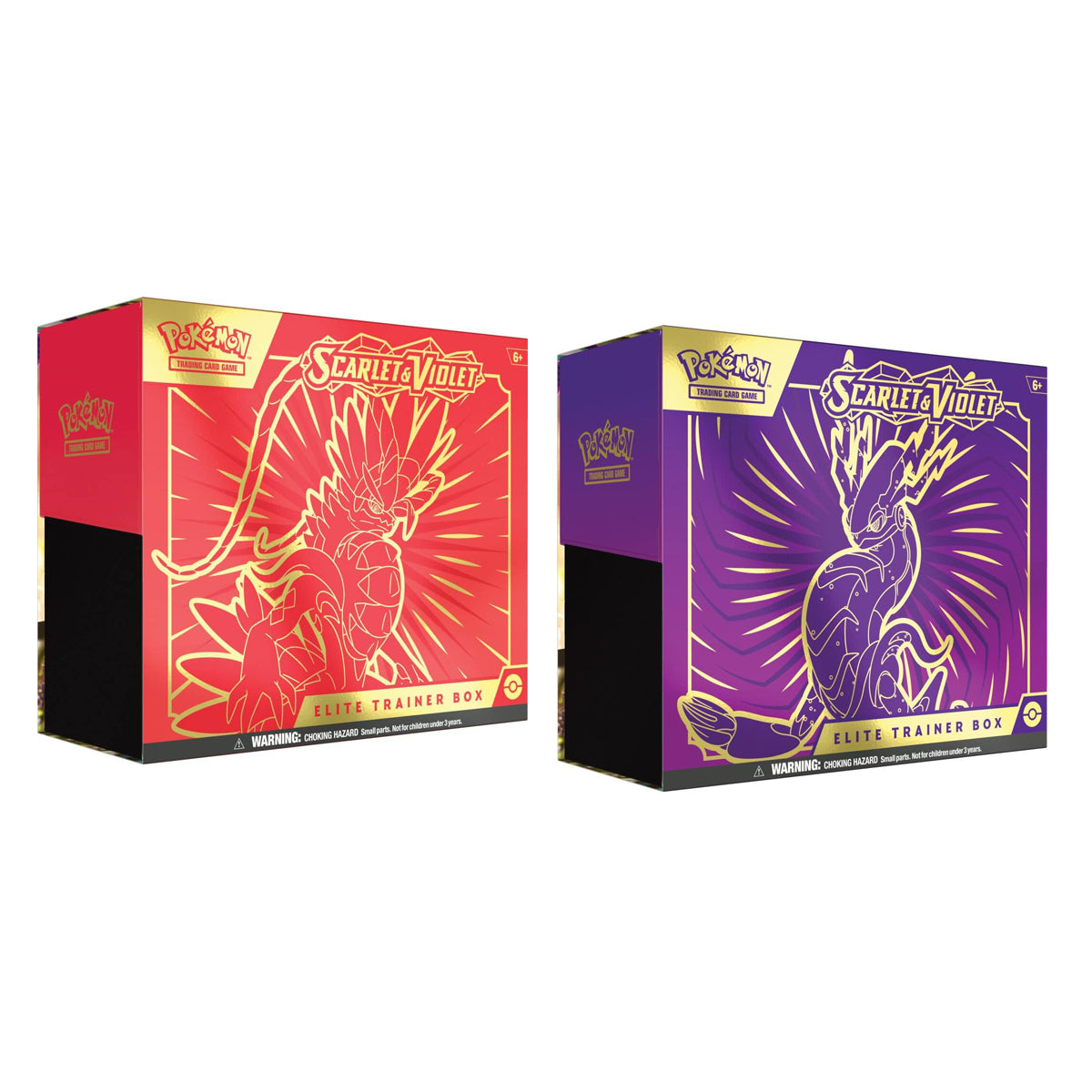 Scarlet & Violet 1 Elite Trainer Boxes (Pair) POKEMON TCG - Trading Card Games