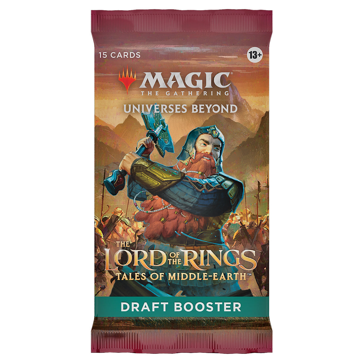 Magic The Lord of the Rings: Tales of Middle-Earth Single Draft Booster Pack - Trading Card Games