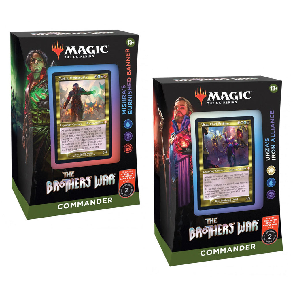 Magic The Brothers' War Commander Decks (Pair) - Trading Card Games