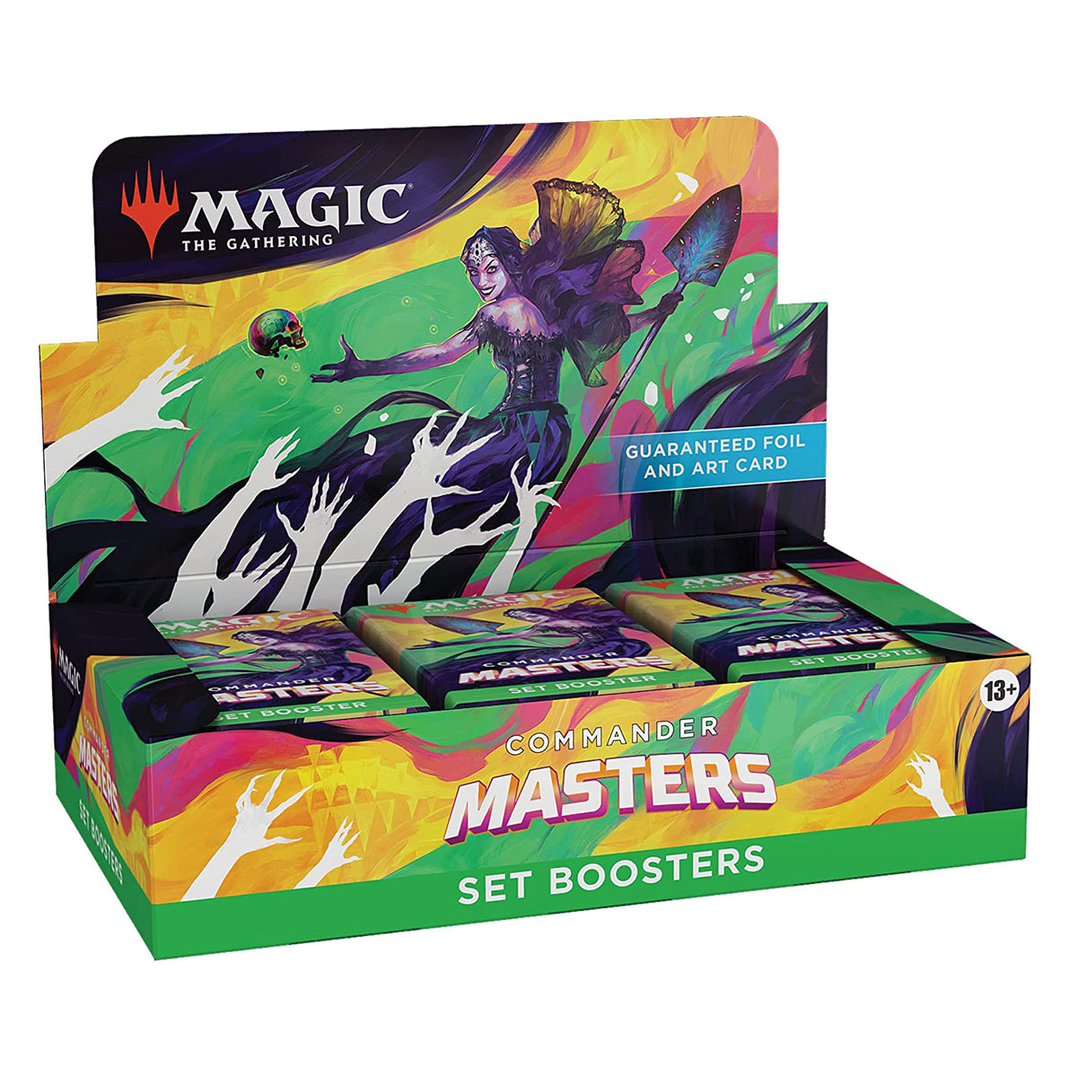 Magic Commander Masters Set Booster Box - Trading Card Games