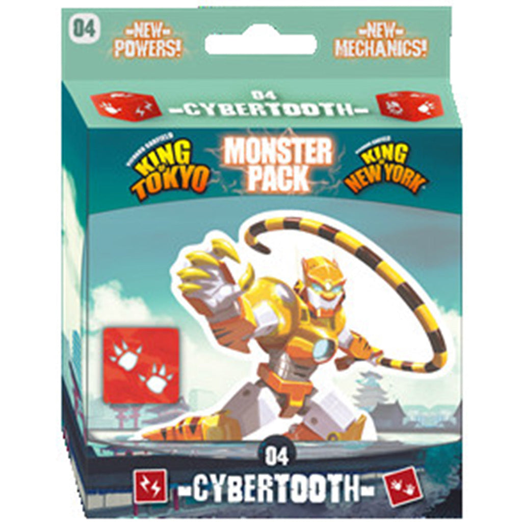 King of Tokyo Cybertooth Monster Pack Expansion - Board Games