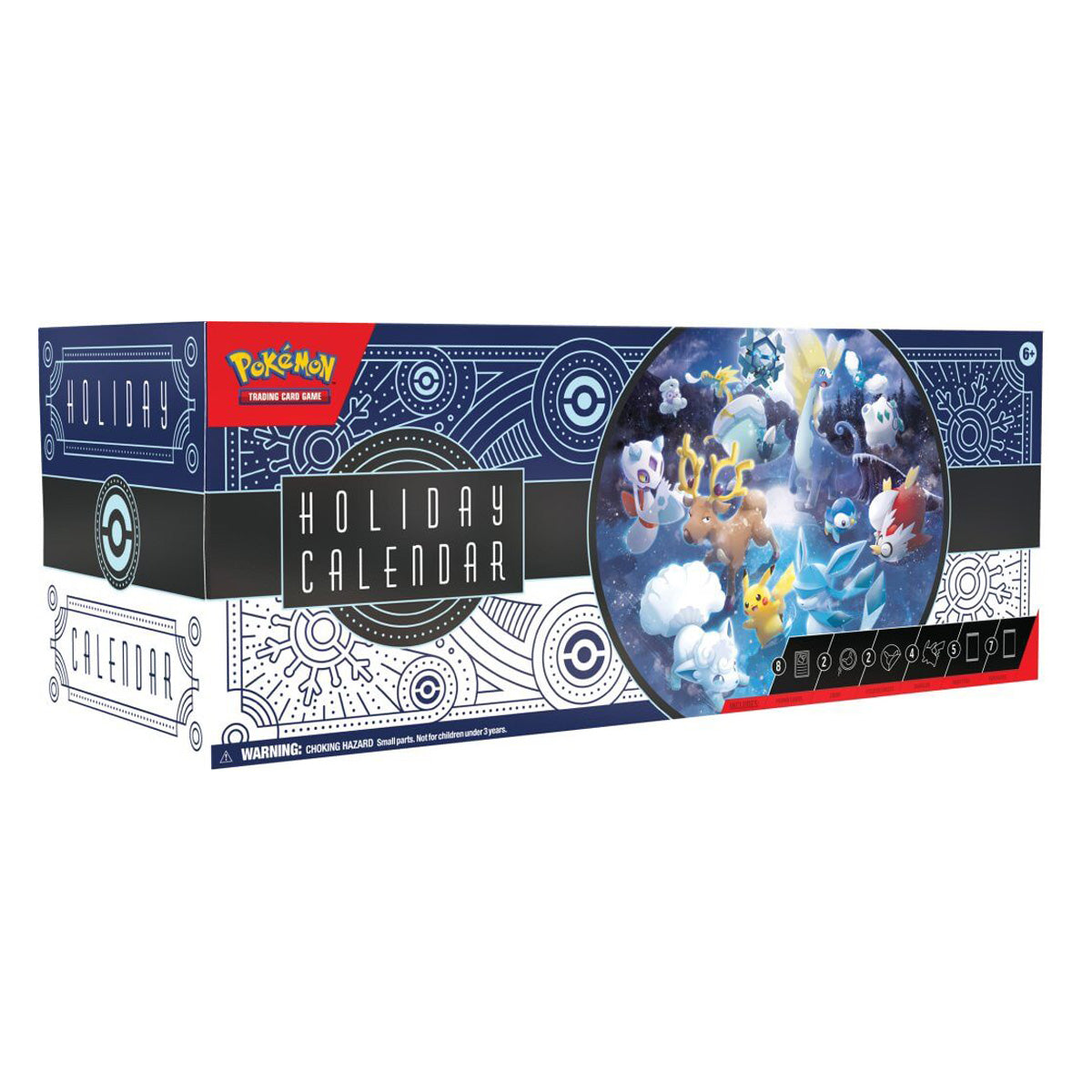 Holiday 2023 Calendar POKEMON TCG - Trading Card Games