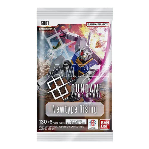 Gundam Card Game Newtype Rising GD01 Single Booster Pack - Trading Card Games