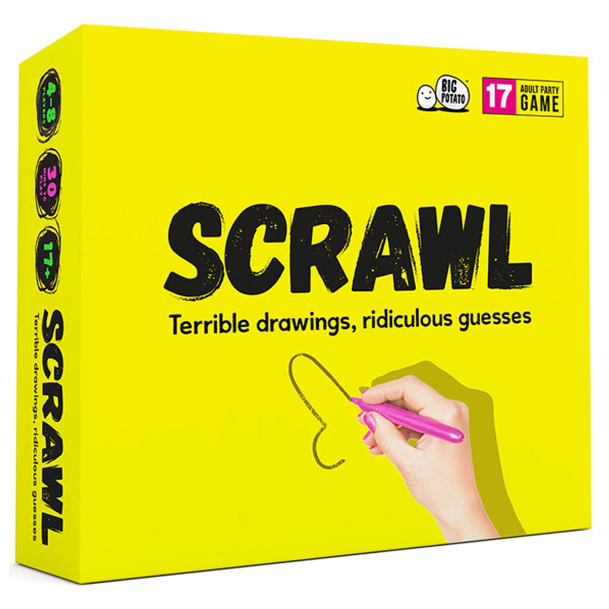 Scrawl | Card Game - Board Games