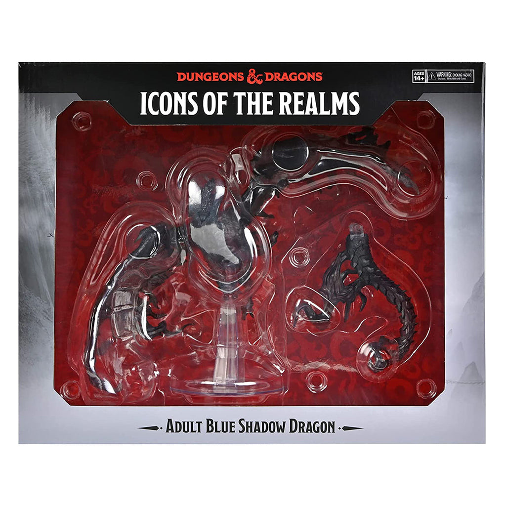 D&D Icons of the Realms Adult Blue Shadow Dragon - Miniatures - 2