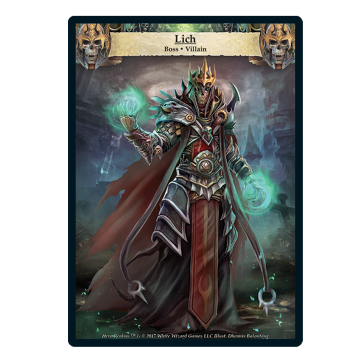 Hero Realms Lich Boss Deck Board Game - Board Games - 2