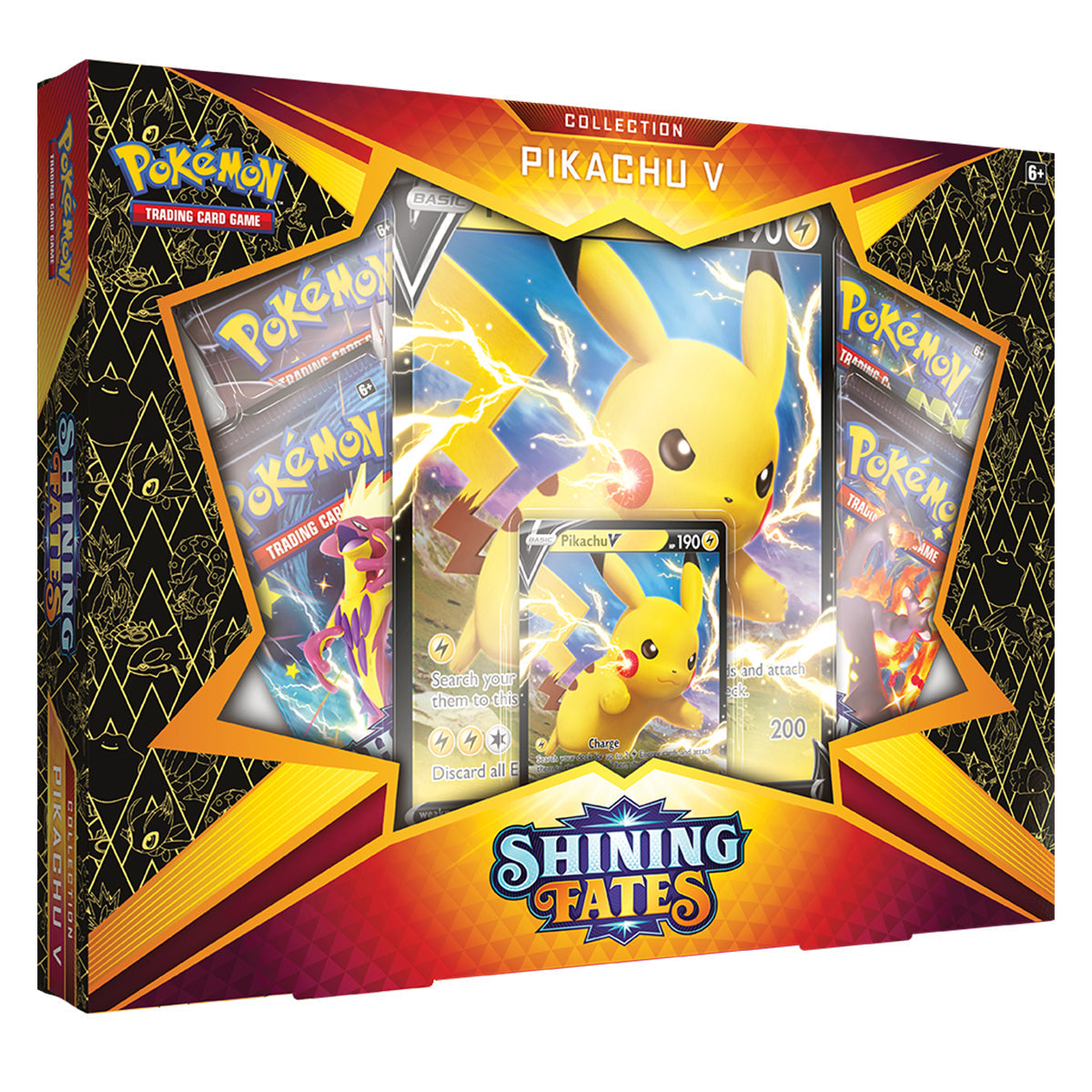 Pokemon Shining Fates Pikachu V Box - Trading Card Games