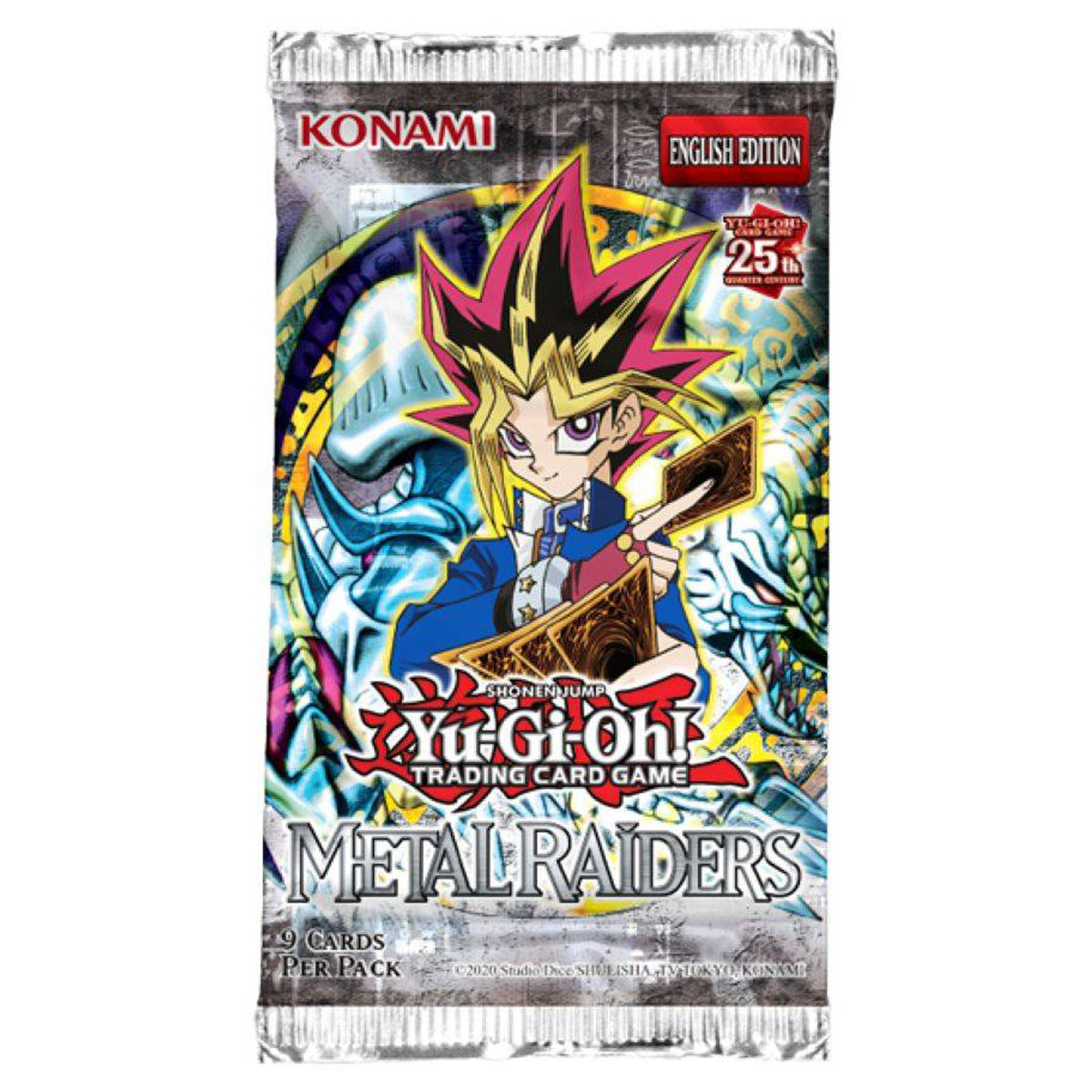 YuGiOh! - Legendary Collection 25th Anniversary Metal Raiders Booster Box/Booster Bundle - Trading Card Games - 2