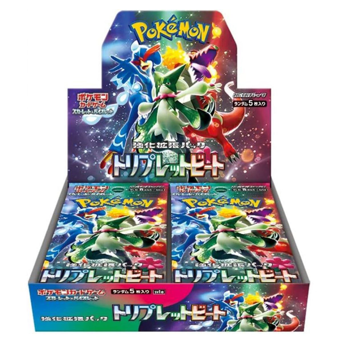 SV2 Triple Beat Booster Box Japanese Pokemon TCG - Trading Card Games