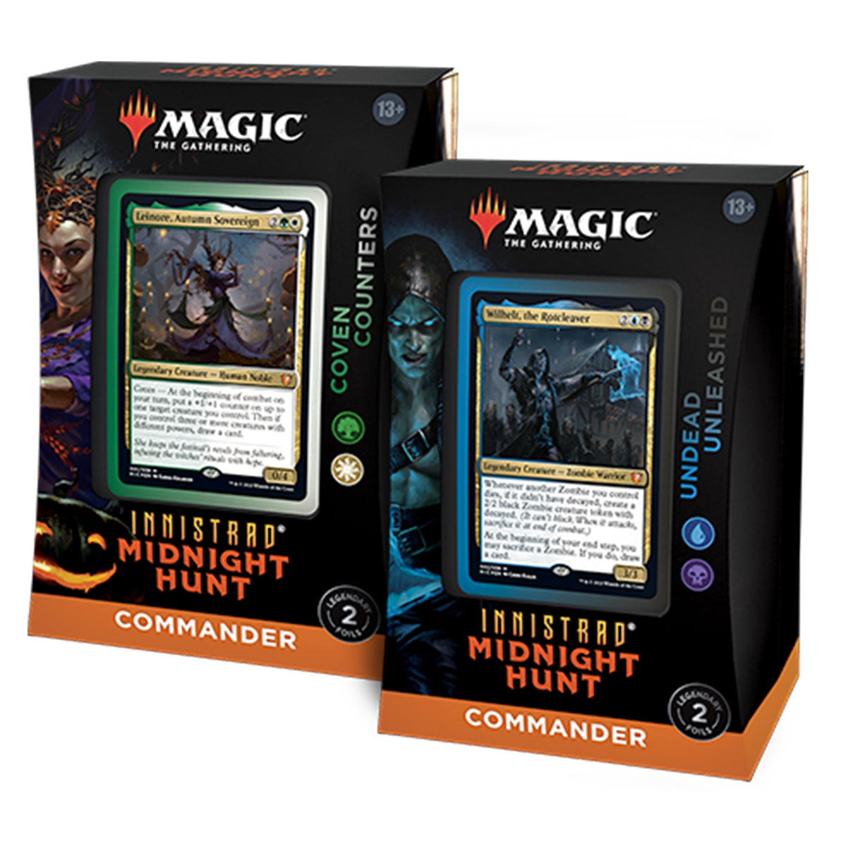 Magic Innistrad Midnight Hunt Commander Decks (Pair) MTG - Trading Card Games