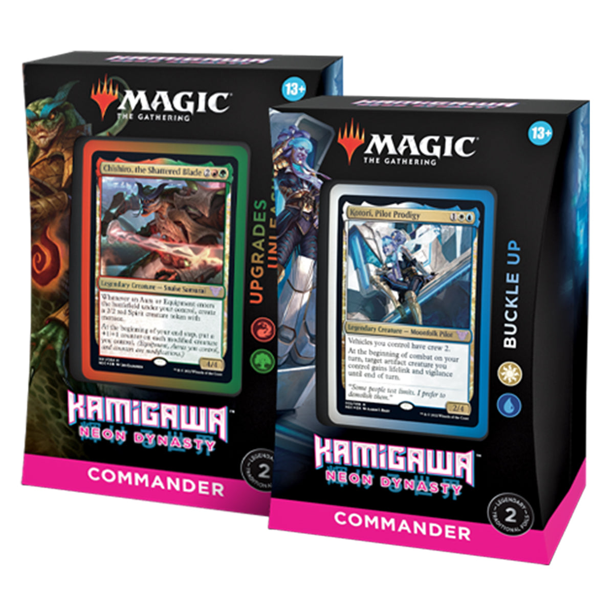 Magic Kamigawa Neon Dynasty Commander Decks (Pair) MTG - Trading Card Games