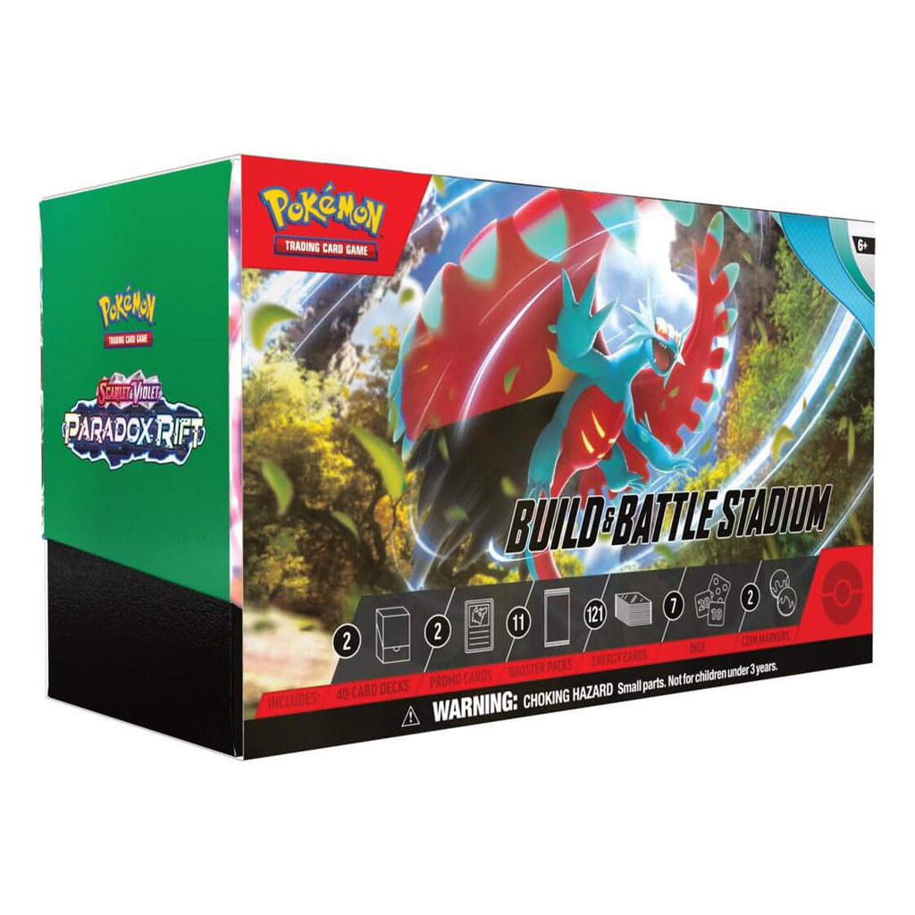 Scarlet & Violet Paradox Rift Build & Battle Stadium POKEMON TCG - Trading Card Games