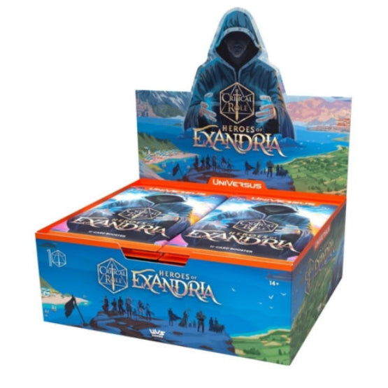 UniVersus Critical Role Heroes of Exandria Booster Box - Trading Card Games
