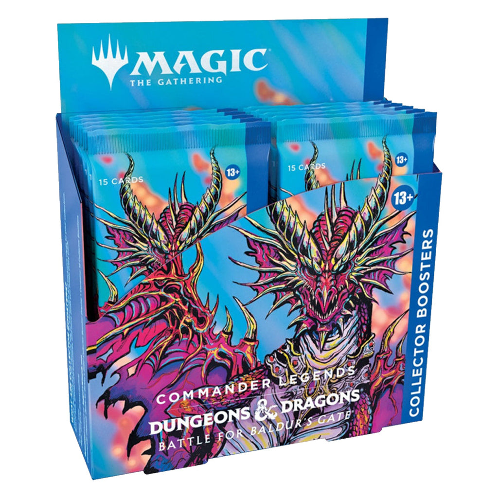 Magic Commander Legends: Battle for Baldur’s Gate Collector Booster Box MTG - Trading Card Games