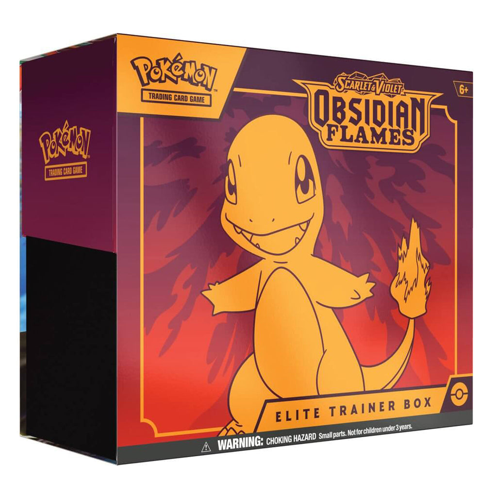 Scarlet & Violet Obsidian Flames Elite Trainer Box POKEMON TCG - Trading Card Games