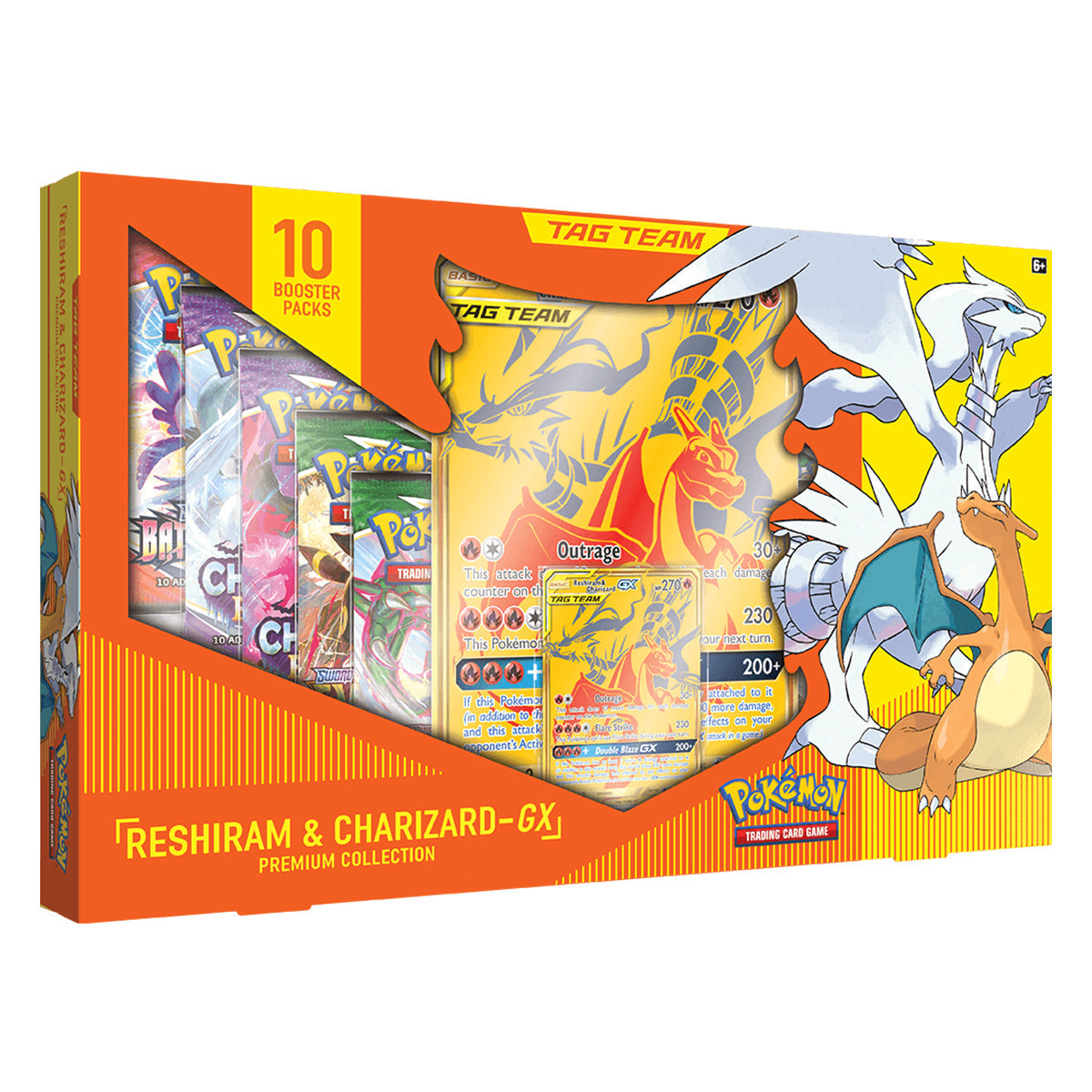 POKEMON Reshiram & Charizard GX Premium Collection - Trading Card Games