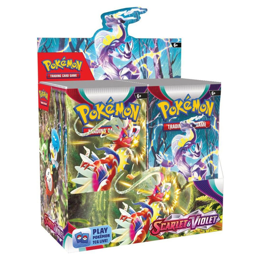 Scarlet and Violet 1 Booster Box POKEMON TCG - Trading Card Games