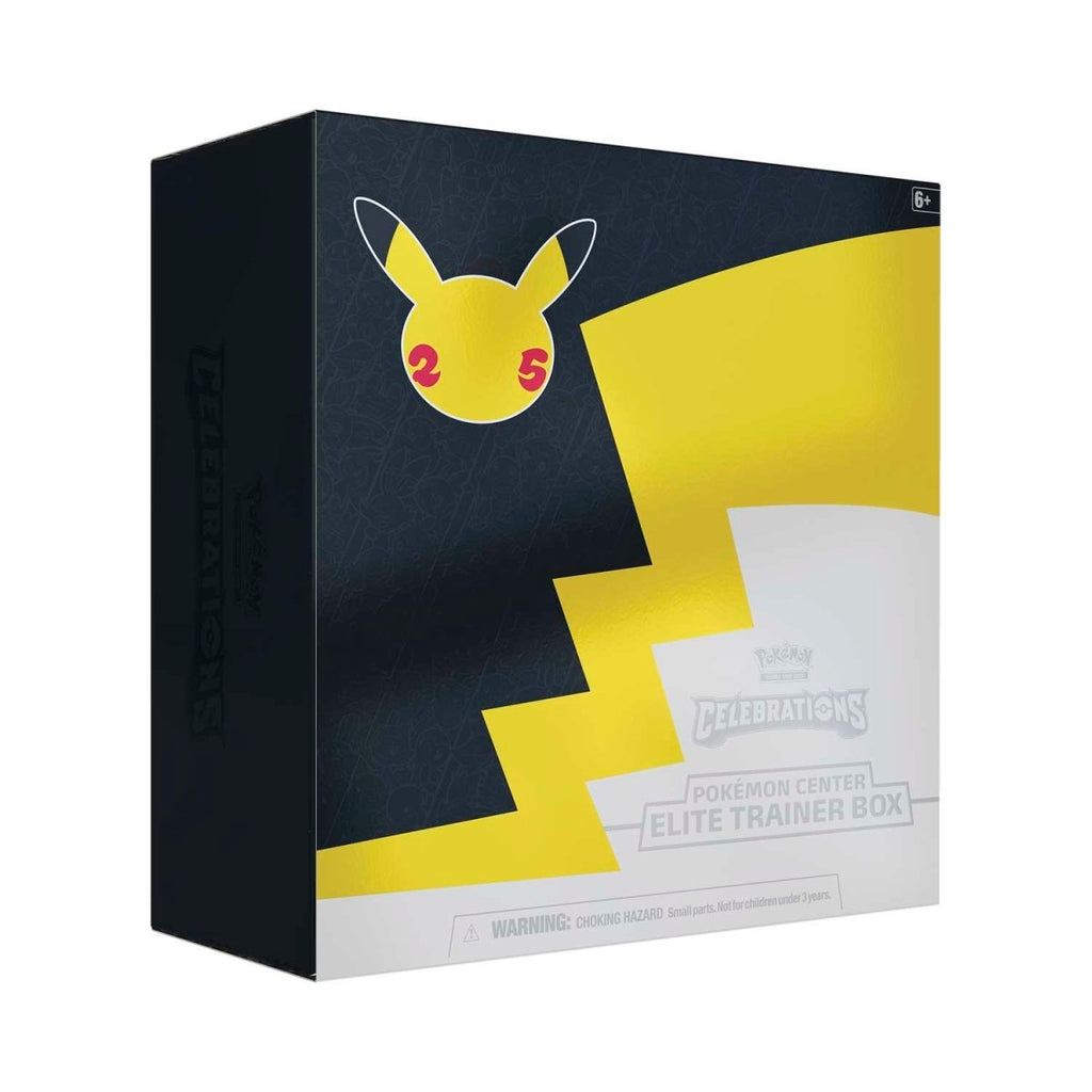 Celebrations Pokemon Center Exclusive Elite Trainer Box Pokemon TCG - Trading Card Games