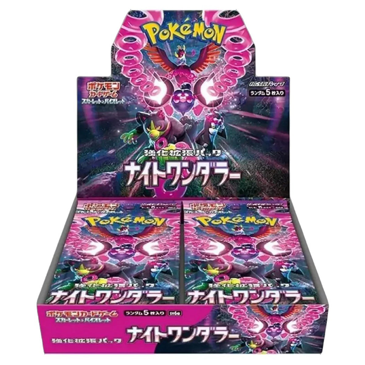 Pokemon Night Wanderer Booster Box sv6a Japanese - Trading Card Games