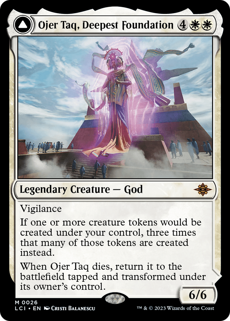 Ojer Taq, Deepest Foundation (LCI-026) - The Lost Caverns of Ixalan - Magic The Gathering - Single Cards