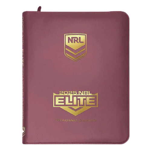 2025 NRL Elite Rugby Trading Cards 9 Pocket Album - Binders