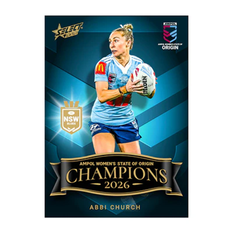2026 Women's State of Origin Champions Card Set - Sports Cards - 6