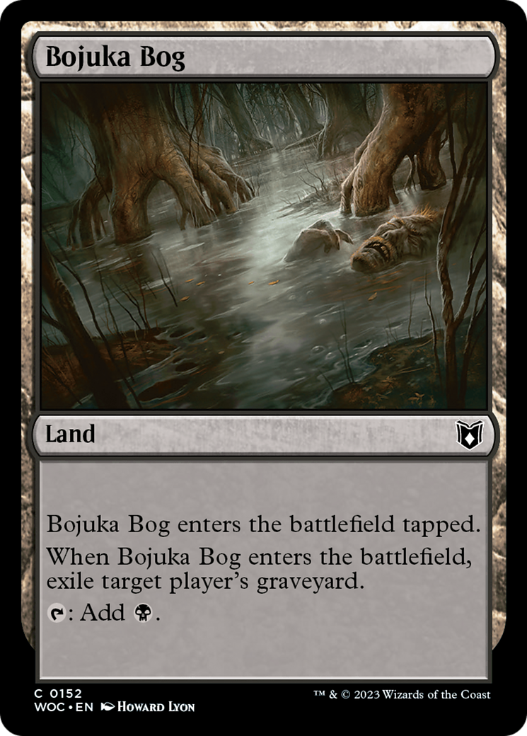 Bojuka Bog (WOC-152) - Wilds of Eldraine Commander - Magic The Gathering - Single Cards