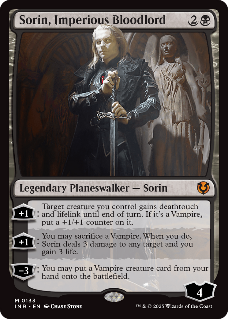 Sorin, Imperious Bloodlord (INR-133) - Innistrad Remastered - Magic The Gathering - Single Cards