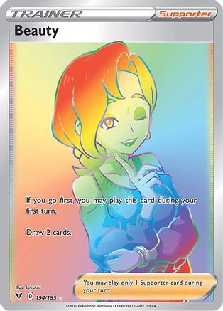 Beauty 194/185 - Pokemon Vivid Voltage Holofoil - Single Cards
