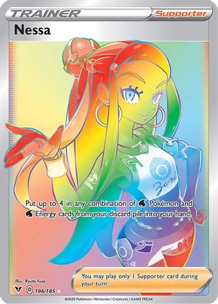 Nessa 196/185 - Pokemon Vivid Voltage Holofoil - Single Cards