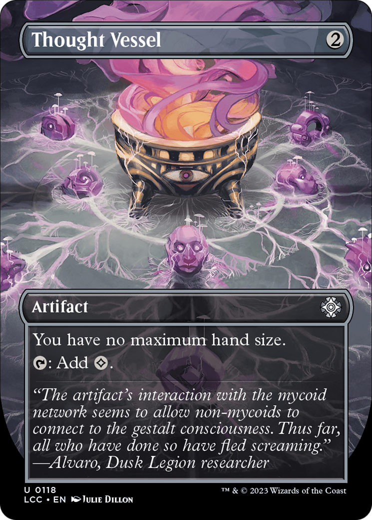 Thought Vessel (Borderless) (LCC-118) - The Lost Caverns of Ixalan Commander - Magic The Gathering - Single Cards