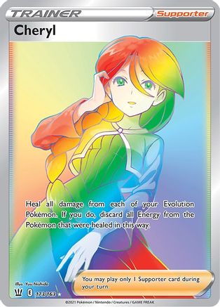 Cheryl 173/163 - Pokemon Battle Styles Holofoil - Single Cards